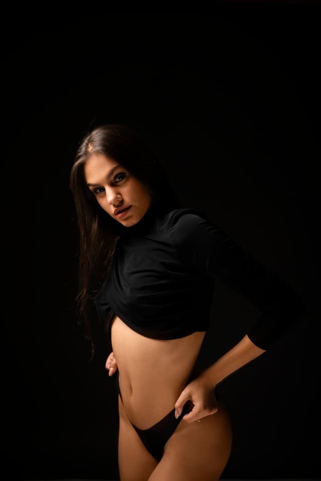 Glamour-akt fotózás